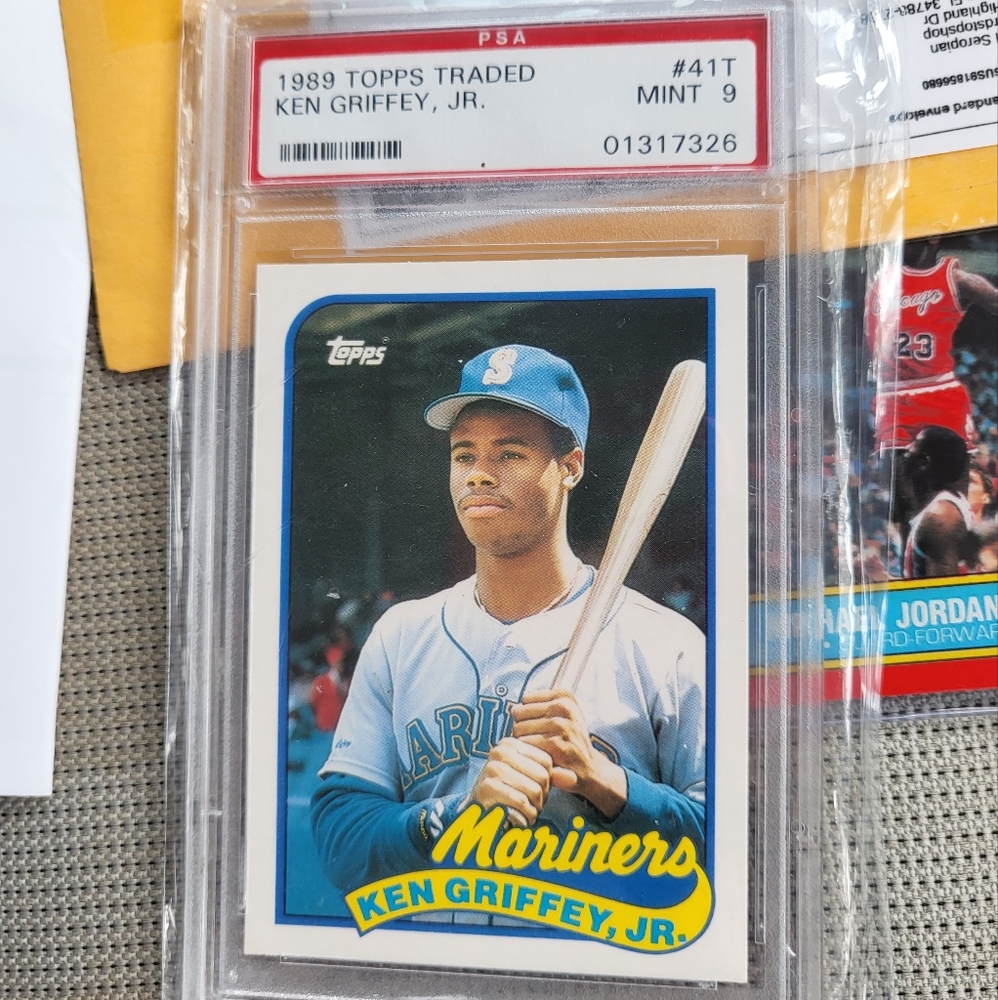 1989 Topps Ken Griffey Jr. PSA 9 Card #41T